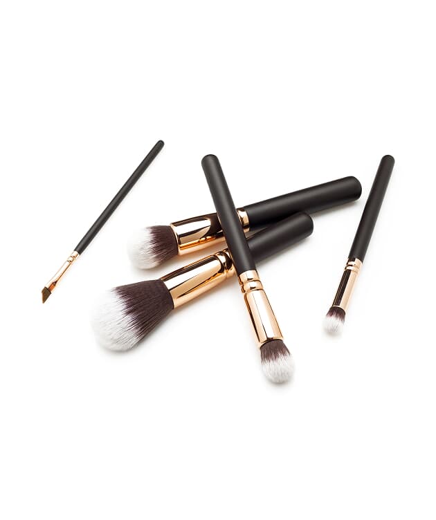 Essential vegan makeup brush set