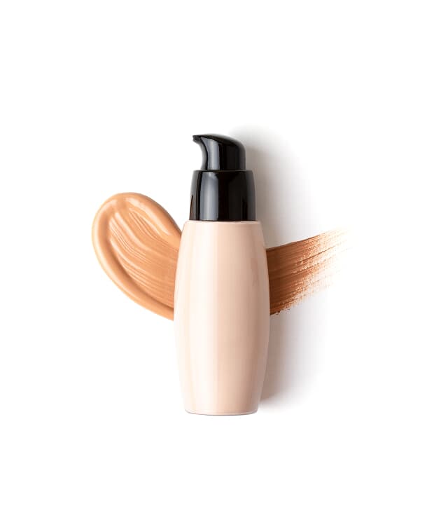 Weightless liquid foundation
